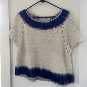 Short Sleeve Sweater Top